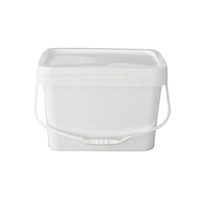 דלי פחם מלבני עם ידית